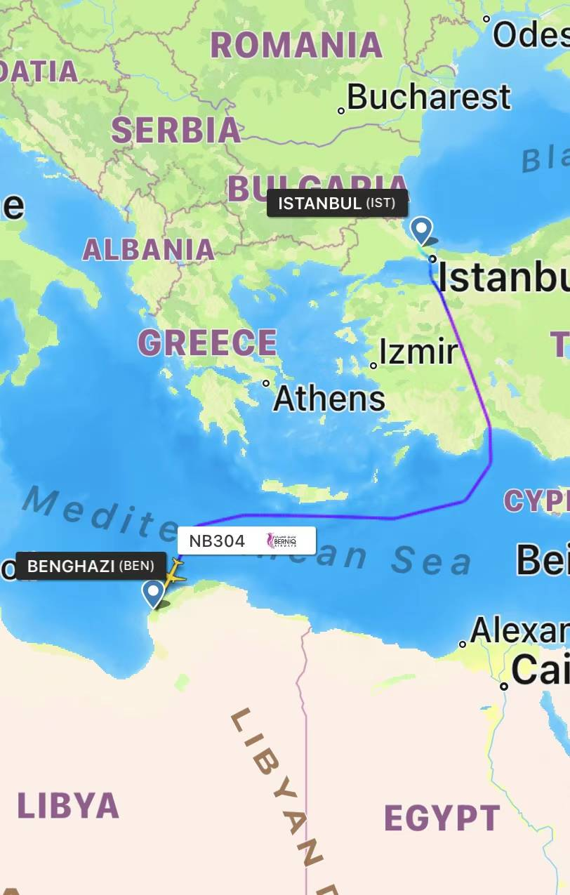 2023-10-12 Flight Route 2023-10-12 Flight Route
